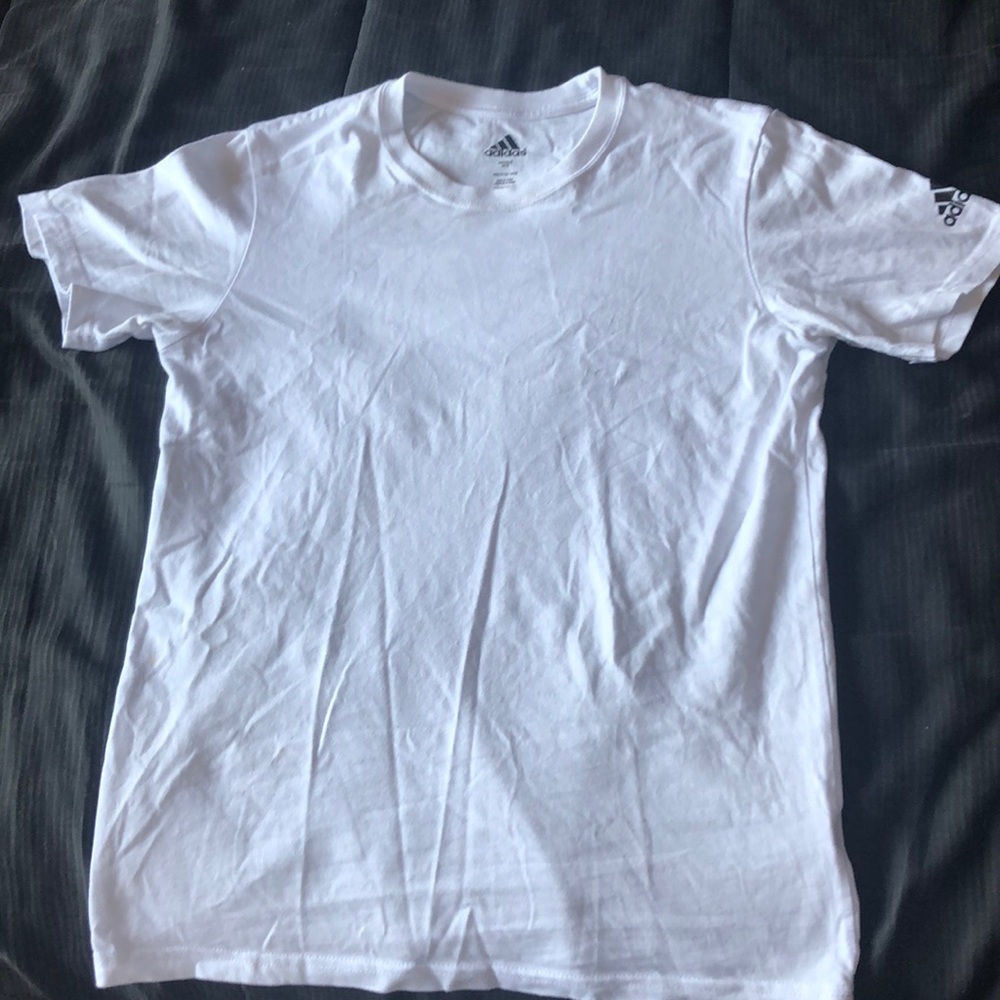 Adidas white t shirt